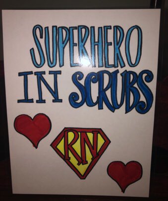 CoachSteve's tweet photo. Here are just a few signs my @WCUofPA students are making for our healthcare heroes. #HealthcareHeroes #MyStudentsAreAwesome #P1 #RamsUp #RamPride #ProjectP1 https://t.co/7Q89EWGPzD
