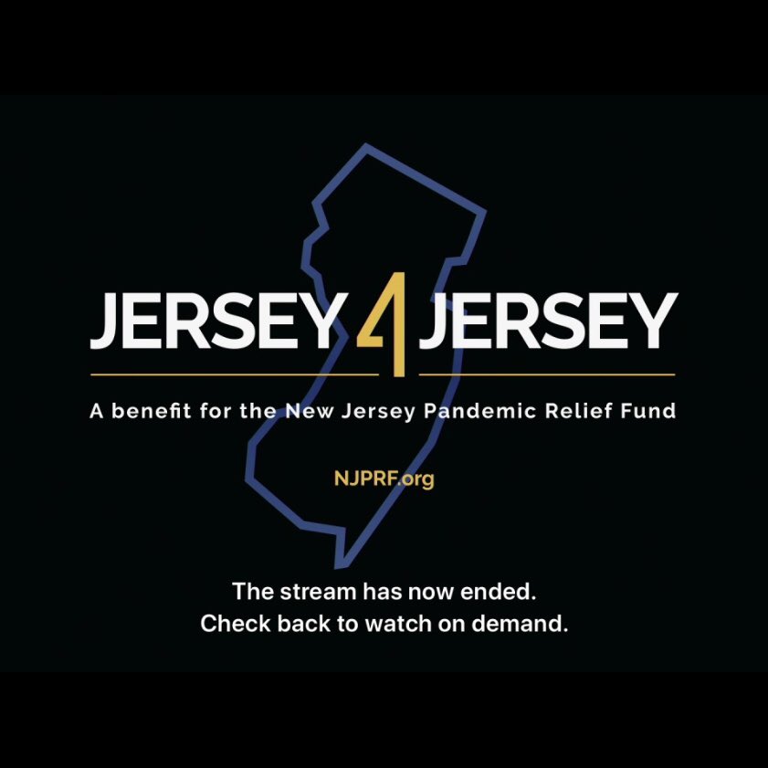 backstreetsmag's tweet photo. The stream has now ended... to the strains of ⁦@asburyjukes⁩! Follow and visit ⁦@NJ_PRF⁩ to donate. #Jersey4Jersey https://t.co/2WON4kOJdy