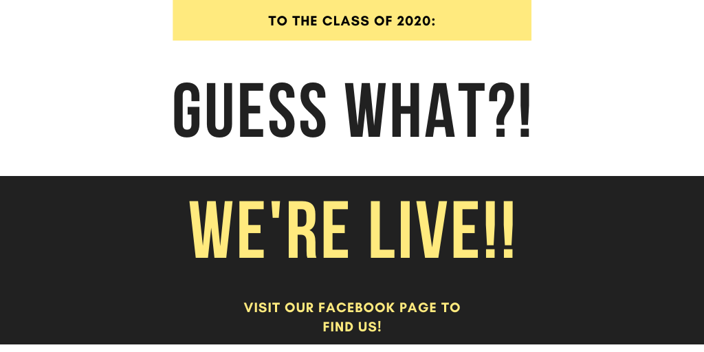 totheclassof20's tweet photo. We're live!! Come check us out! #ToTheClassof2020 https://t.co/R4VNXwMs3S