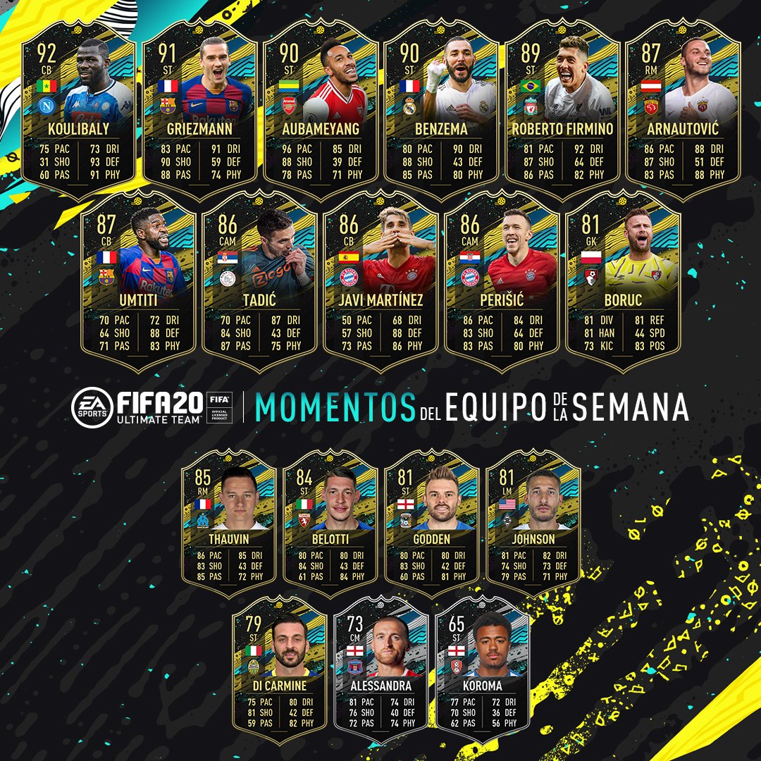 GamersRetail's tweet photo. Esta semana nuevos jugadores pueden ser parte de tu equipo y lograr la victoria a tu lado. Compra #FIFA20 y tus #FIFAPoint con envío a domicilio desde nuestra tienda en línea #Gamers en https://t.co/GilJ4LeKxf https://t.co/gYdPxKNx6v