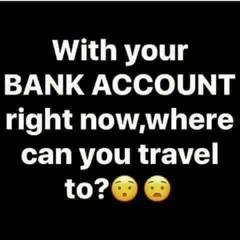 SmartGS2013's tweet image. Because of lock down in New Zealand, I can travel to the mail box, the supermarket, my doctors, pharmacy or hospital.  I am allowed to have a walk or ride a bike around the block locally.  Also our boarder is closed.  So guess it really doesn’t matter how much money you have.