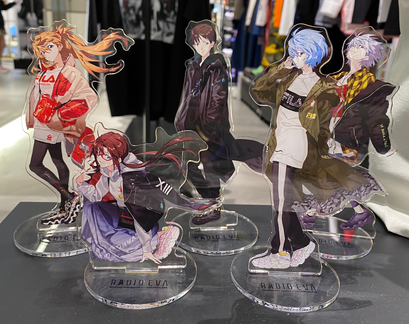 RADIO EVA アクリルスタンド 第1弾 5種