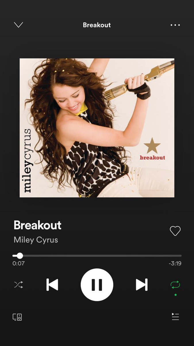 How the song “Breakout” by Miley Cyrus ruined my life:A Thread