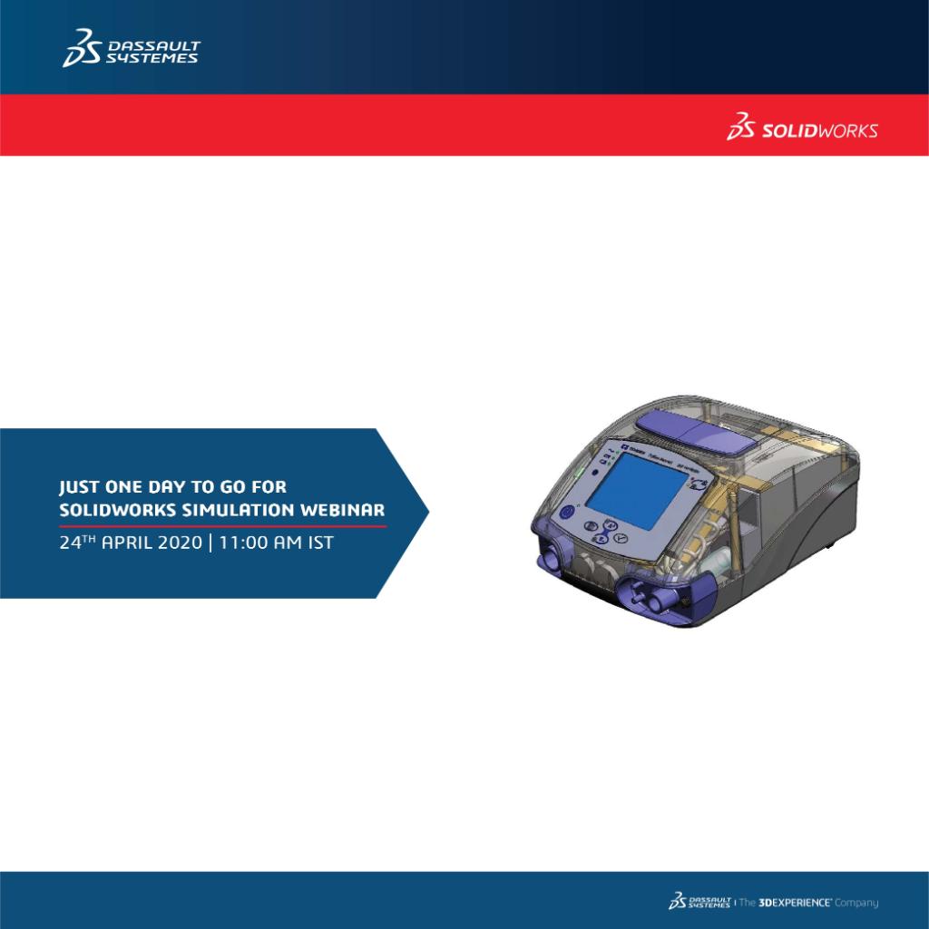 Solidworks India On Twitter Tomorrow On 24th April At 11 Am You Can Learn How Solidworks Simulation Tool Enables Medical Innovation Register For The Free Webinar Https T Co 9x7inaob7b For A Chance To Get