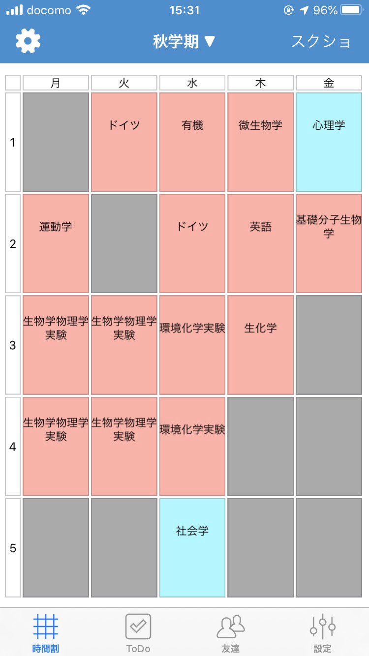 明治大学ダイビングサークル Roco 先輩たちの時間割を公開します 農学部農芸化学科 農化は農学部で1番大変そうですが Rocoの活動は月1 2程度なので無理なく 勉強と両立できます 春から明治 ダイビング 明治大学 明治大学ダイビングサークル Roco 先輩たちの時間割を公開します 農学部農芸化学科 農化は農学部で1番大変そうですが Rocoの活動は月1 2程度なので無理なく 勉強と両立できます 春から明治 ダイビング 明治大学