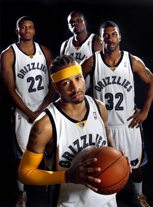 After receiving vet interest/offers from the Heat, Bobcats and Clippers...Iverson signs with the Grizzlies because they guaranteed him a starting role and the opp to prove himself again and get back to the Denver level he was at.