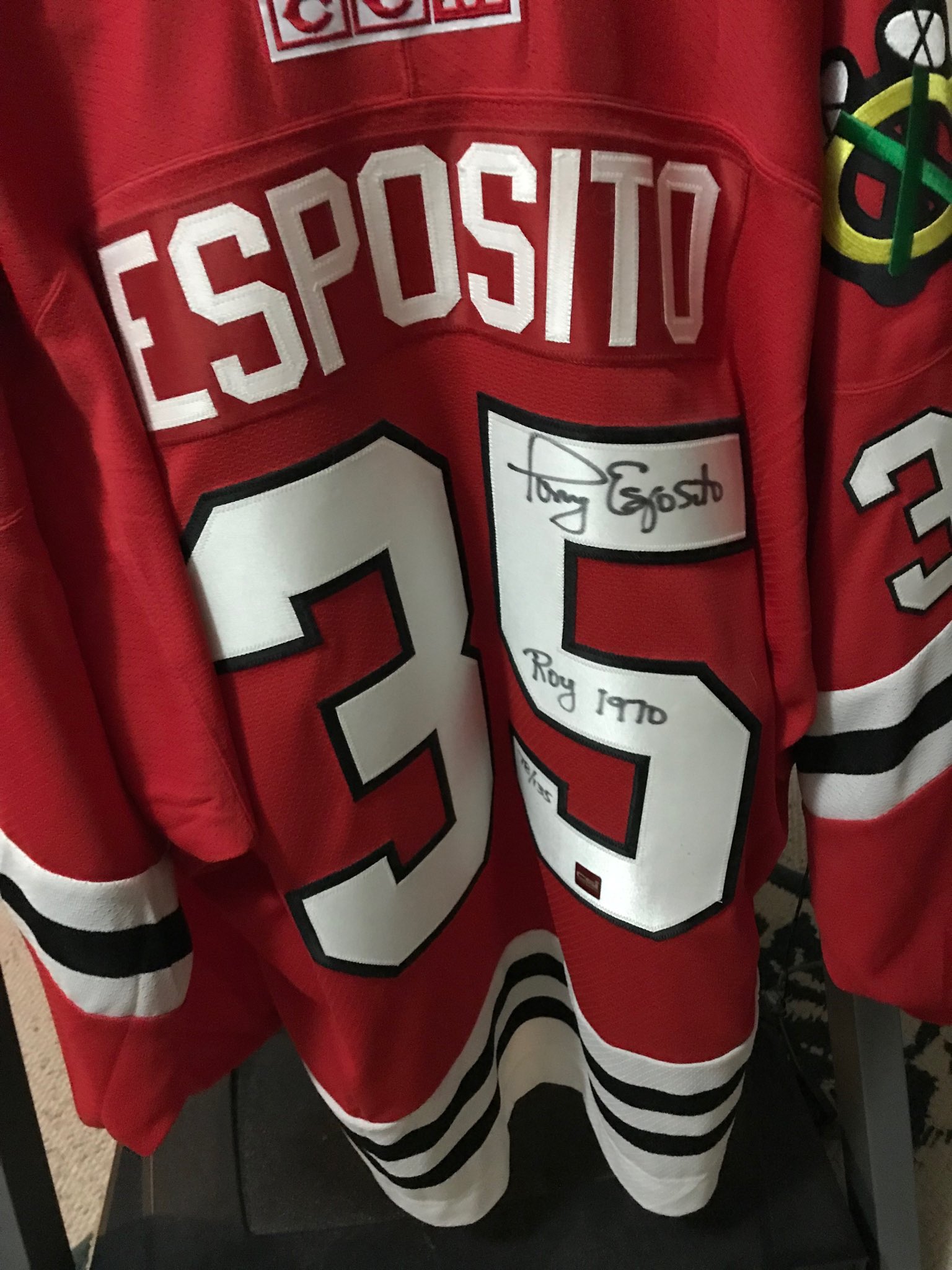 April 23,1943 Happy birthday Tony Esposito. Best goaltender of my younger years...namesake of my first son. 