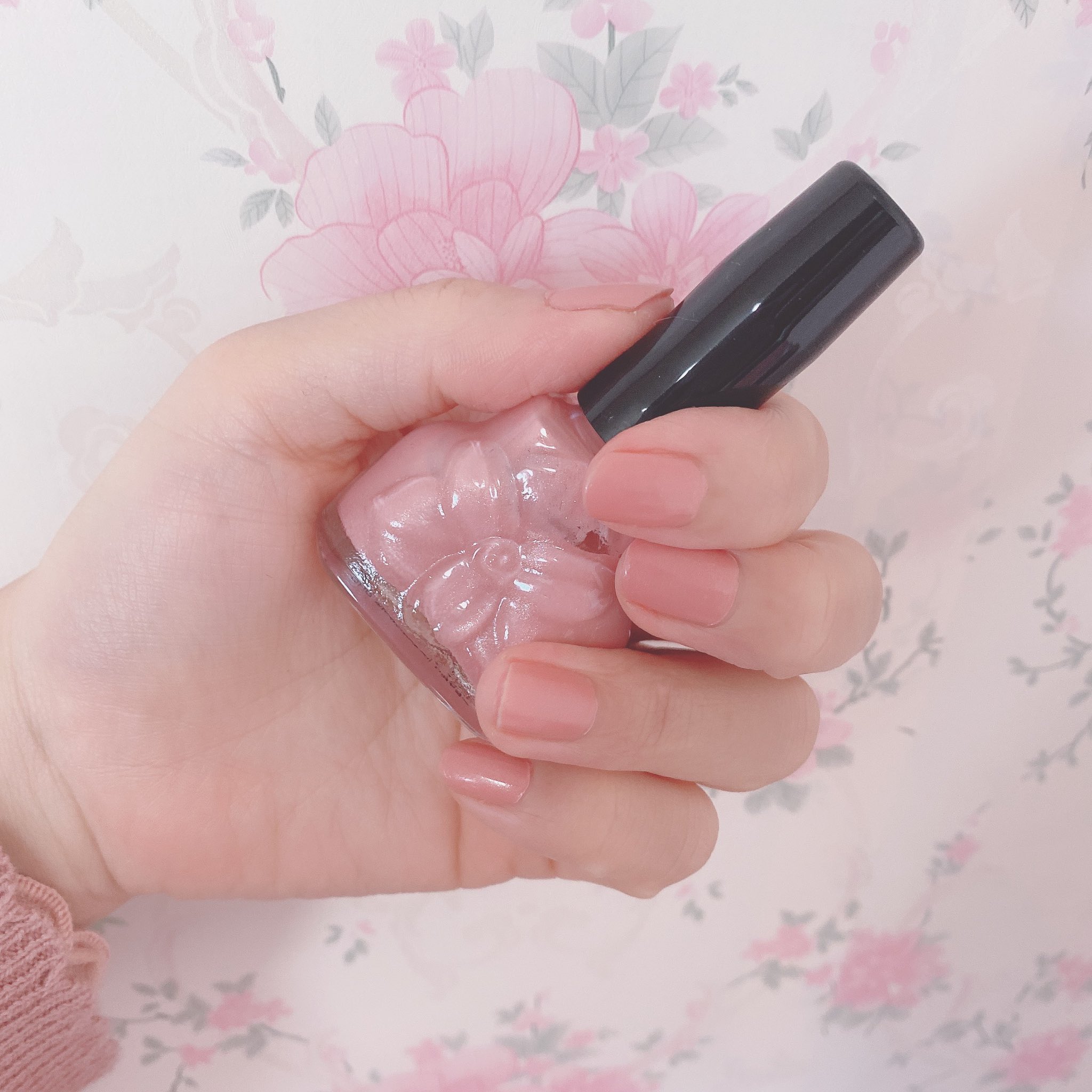 青木美沙子 Aoki Misako בטוויטר セルフネイル Dhcのエレガントネイルケアカラーec02カワイイ色