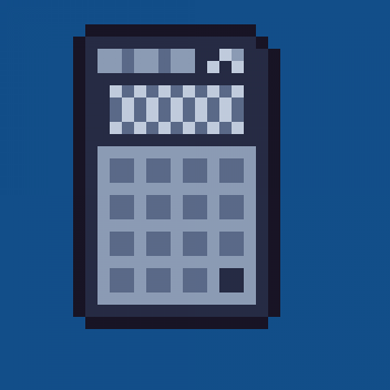 KreechM's tweet photo. #calculator @Pixel_Dailies #pixel_dailies https://t.co/IweKEYsnpu