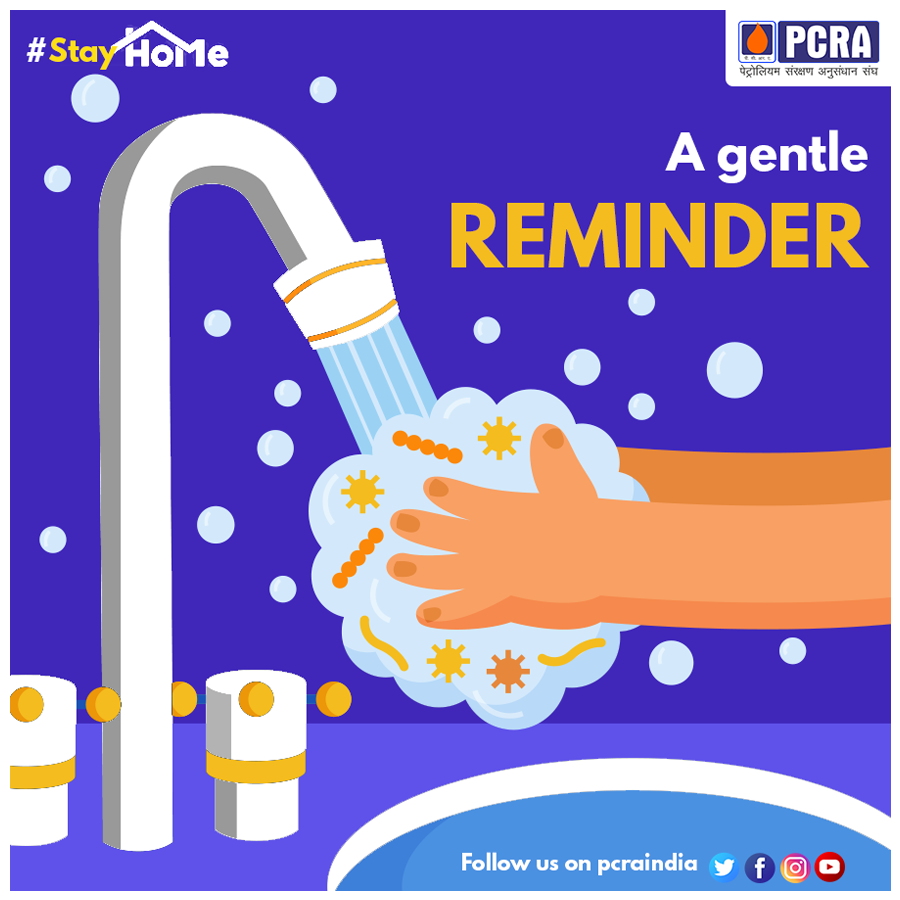 pcraindia's tweet photo. Wash your hands frequently and remind your family members to do the same. Take care of yourself and the ones around you. Know more about #COVID19 and its precautions at https://t.co/hi6p1po0cp 
#coronavirus #IndiaFightsCorona #StayHomeSaveLives #ConserveFuture #PCRA https://t.co/a6C2KiO0EH