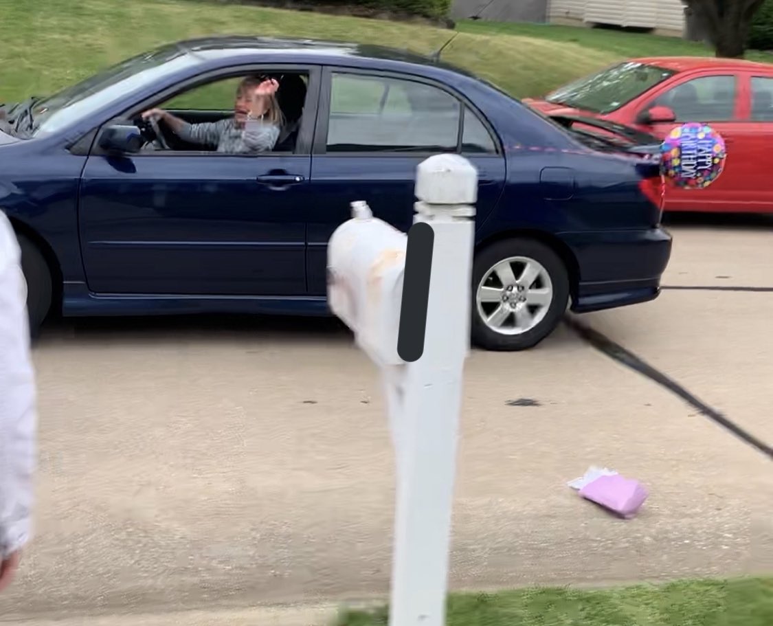 My great aunt’s petty ass told my mom to come outside for a birthday surprise and didn’t even slow down