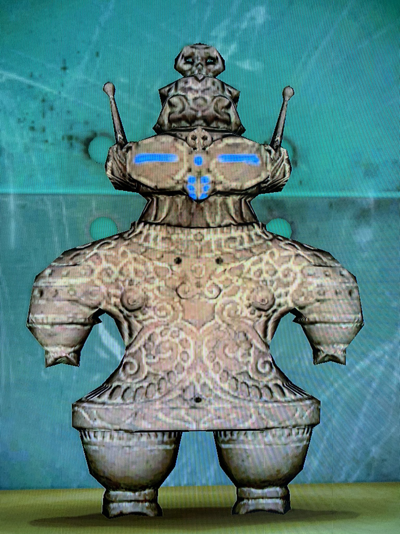 はやて あつ森 つねきち いにしえのちょうこく 土偶 偽物は目が光っている T Co Wn21czpaek Twitter