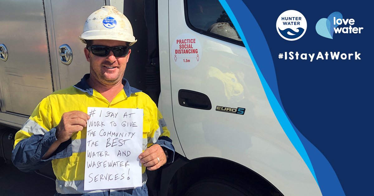 HunterWater's tweet image. Say hello to Jason 👋 He is working day and night to maintain our networks during these challenging times.

Thank you Jason, and thanks to all the essential workers doing a great job across our community! 👏👏👏

#IStayAtWork #EssentialServiceWorkers
