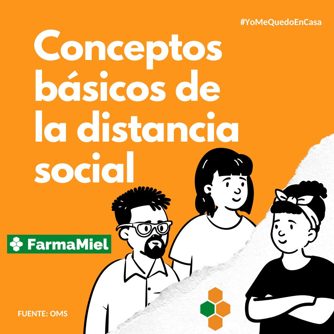 Tips básicos para cumplir con la distancia social y prevenir el contagio del Coronavirus
1- Evitar las reuniones masivas
2- Mantener una distancia de 2 metros
3- Evitar tocar a otras personas, incluso dar la mano.
#Farmacia #Medicinas #delivery #coronavirus #covid-19