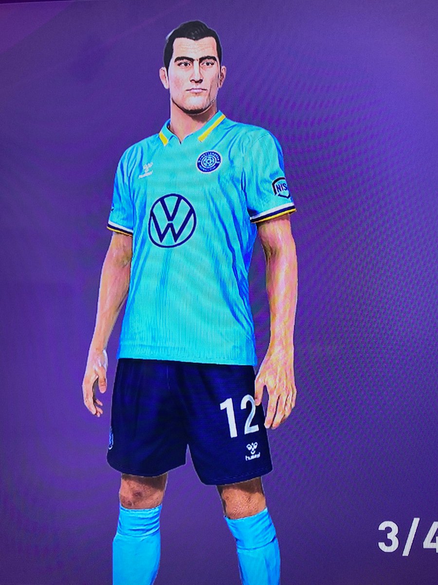 So I present the 2020 definitely not real and very fictional CFC kit concepts for PES. Navy at home, white on the road, and a sky concept (those are narrow stripes for depth) modeled off of our 2019 sky kit. 11/