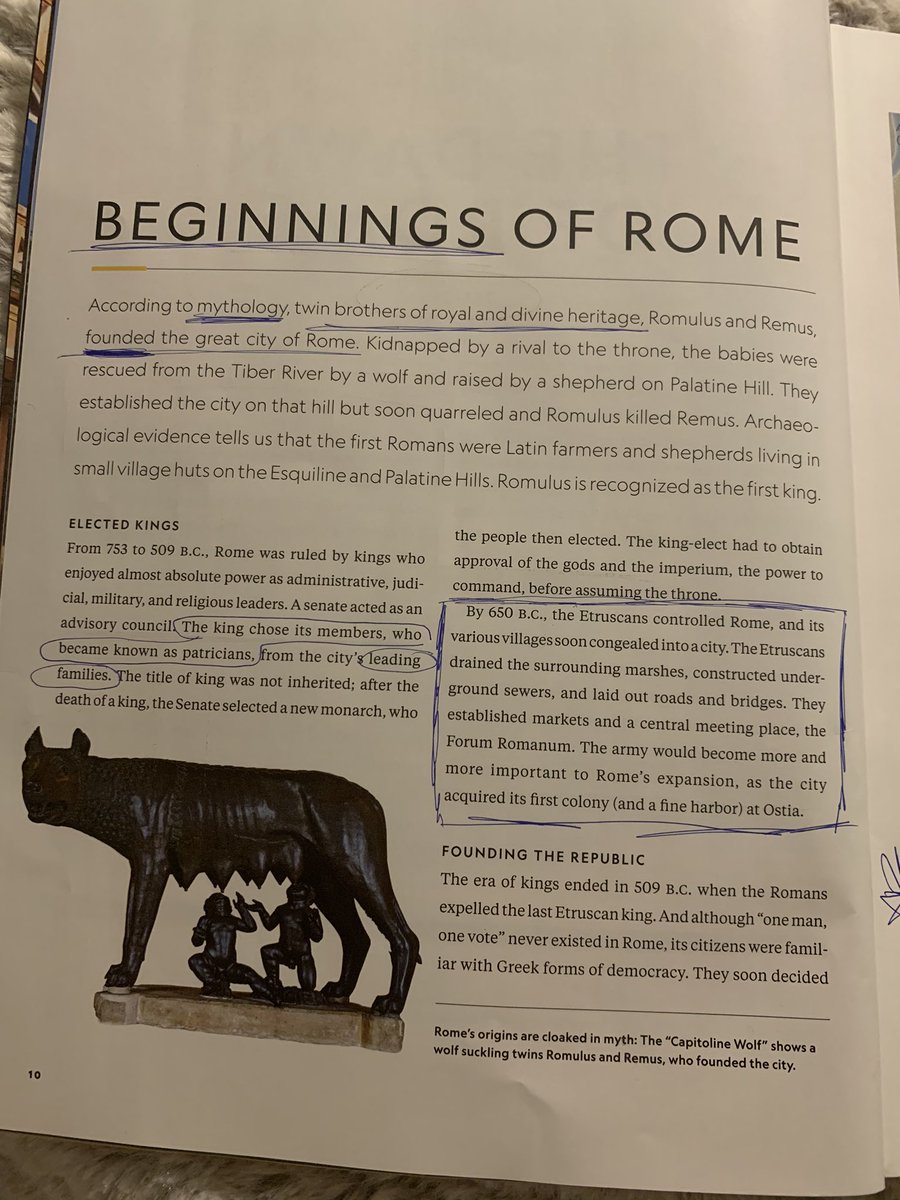 Purchased this today purely to look for symbolism & reverse think the history that’s been shoved down our throats Also, it was at the cash register & impulsively wanted something to read Immediately Page 1.. I’ve underlined some red flags 