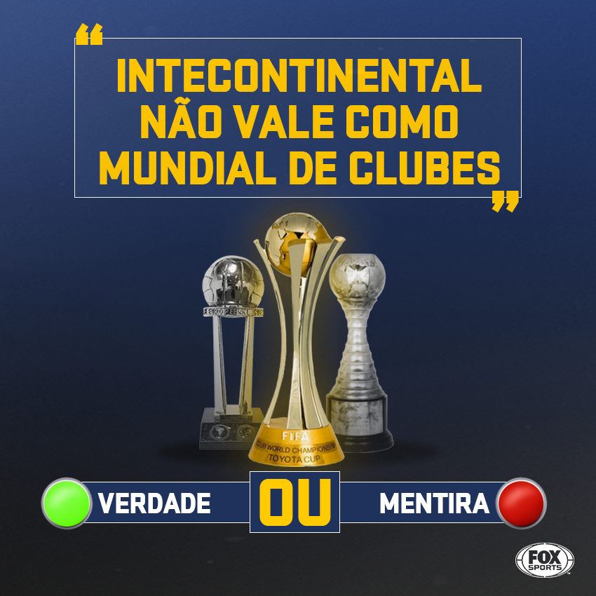 Copa Intercontinental e a dúvida de ser ou não ser um Mundial de Clubes –  Blog de Esportes