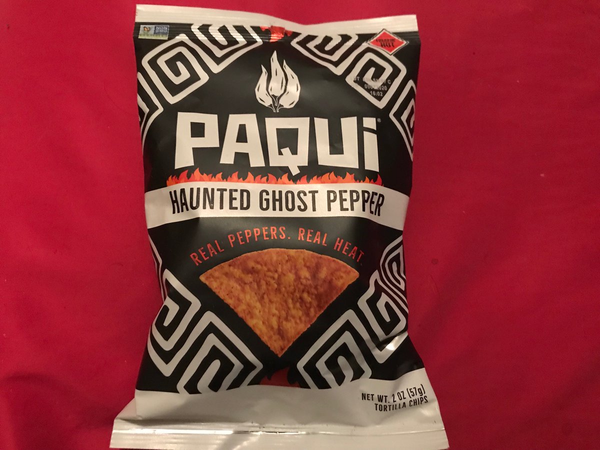 LoveFruits1212's tweet photo. Paqui Haunted Ghost Pepper Chips 💜🌸
#Paqui #GhostPepperChips #Indian #Vegan https://t.co/shP9Ydt5D3