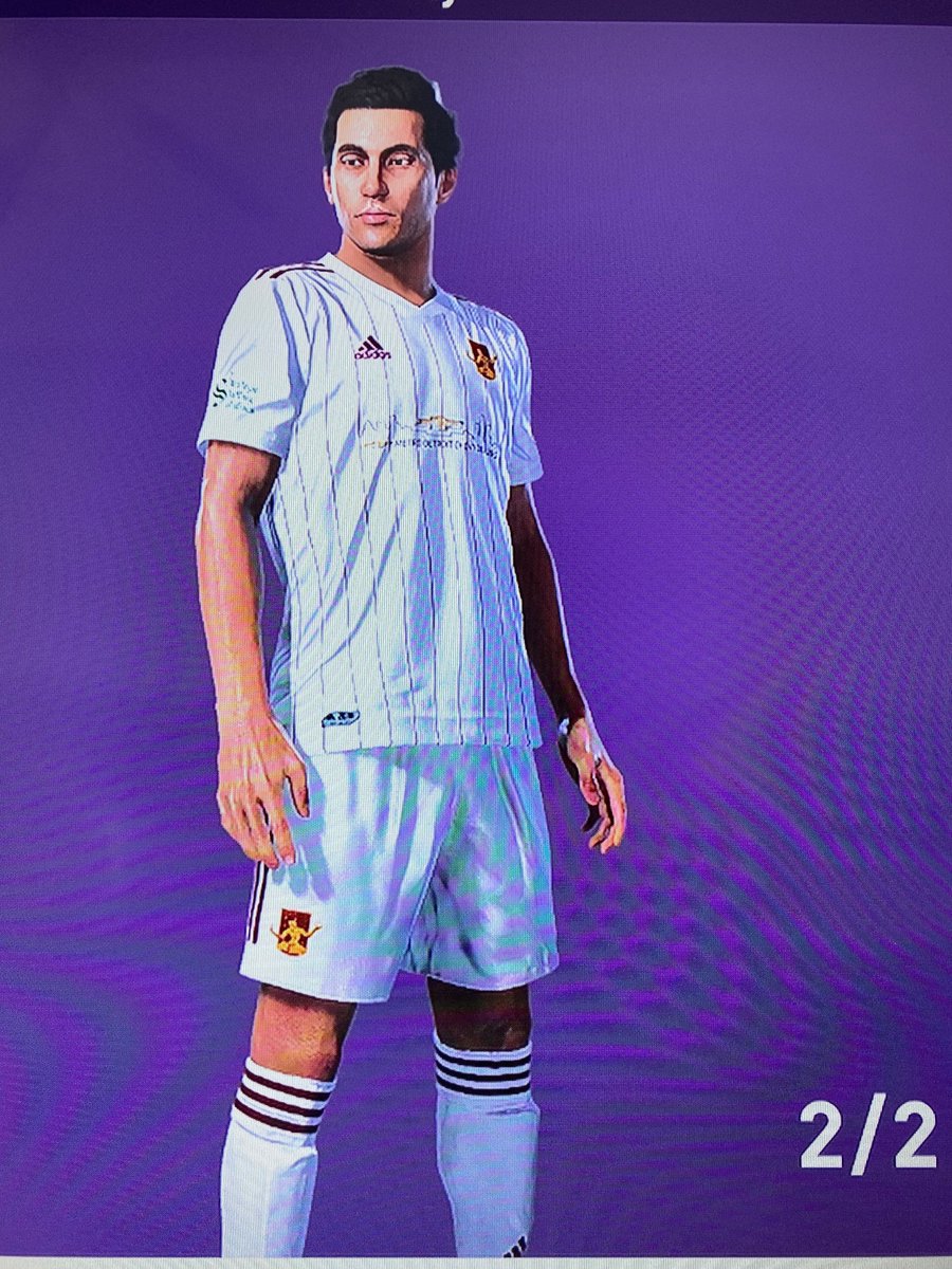 So..... I made the 2020 version of  @DetroitCityFC. Obvious choice. Great humans. Pretty decent soccer team. Shoutout for sending me the hex codes for the team's colors. (Your keeper kit is also real, but you're gonna have to get the game for that). 16/
