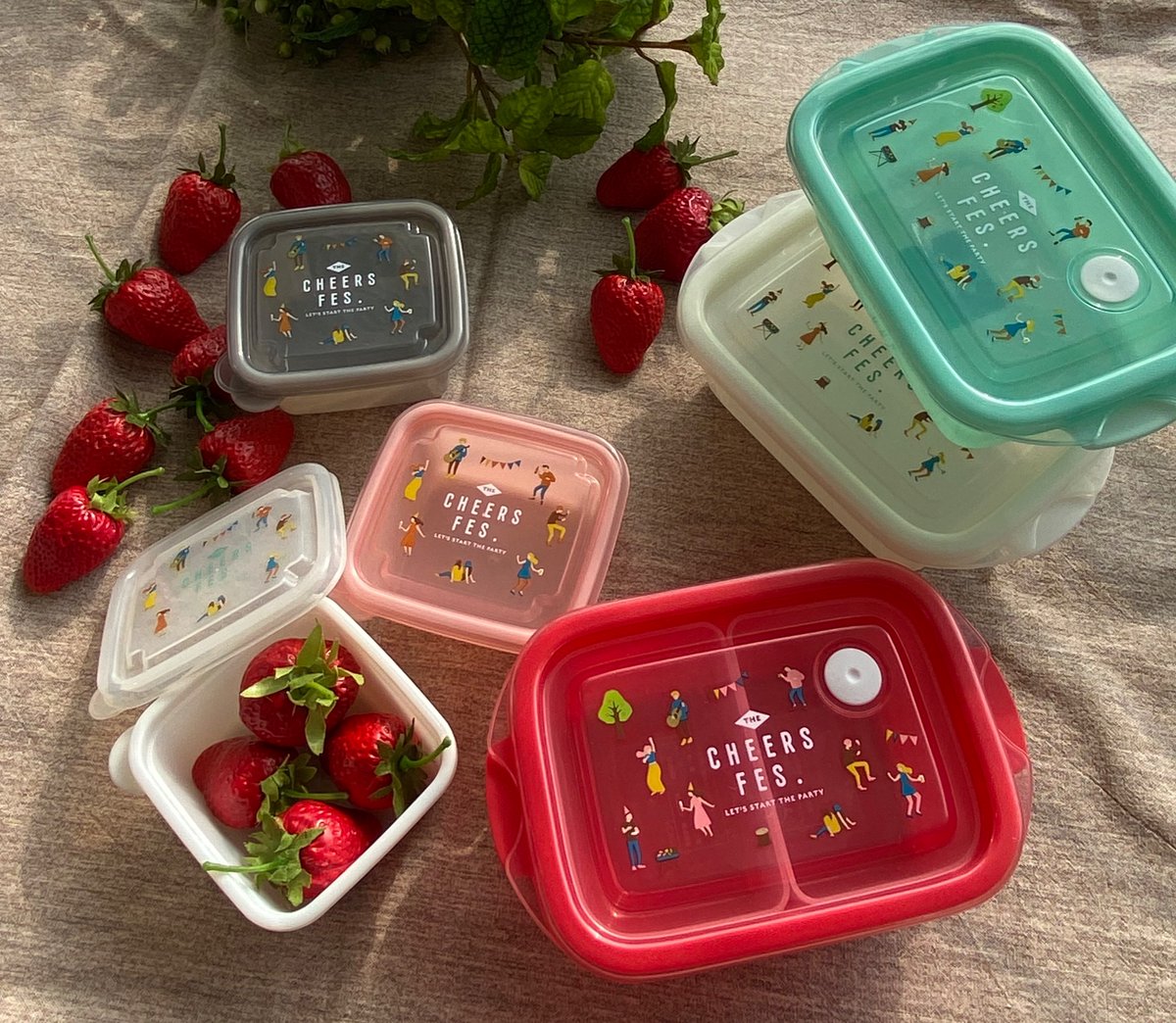 Sabu Hiromori サブヒロモリ On Twitter コンテナ達 お弁当用にもおすすめですが 保存容器としても可愛いです ミニ サイズはタレや薬味のちょこっと用途で重宝します 苺は冬から店頭に並びますが 露地栽培だと5月以降も旬だそう お出かけできませんが 身近な