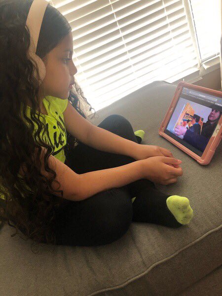 When you see (virtually) your teacher reading on this weeks learning calendar... all you can do is 😀 so BIG!! <a href="/LFJSchool1/">Patricia Simone</a> <a href="/GreenburghCSD/">Greenburgh Central School District</a>