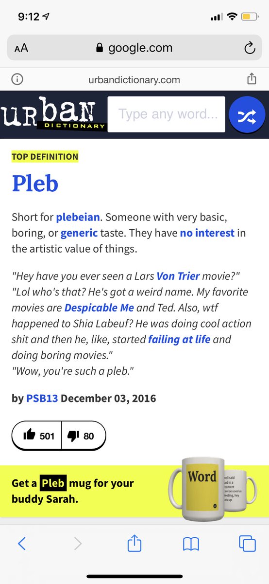 Plebeians / Plebis / Urban term ‘pleb’