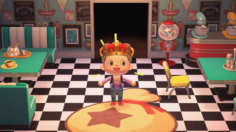 ACPocketNews's tweet photo. Nintendo has lowered the interest rates on all savings accounts in #AnimalCrossing: New Horizons! With this, players have now received a bell-bag rug as a gift! 

Photo credits: @AliToThePast https://t.co/XXgSHx5eBh