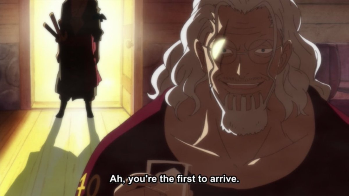 i half expected him to get lost. did mihawk give him a sense of direction too?
