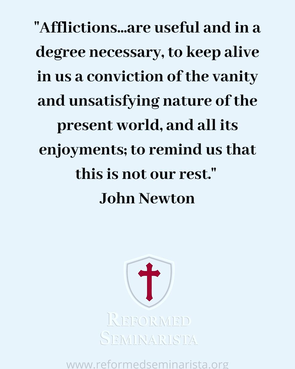 ReformedSemina1's tweet photo. “Select letters of John Newton” #afflictions #faith #johnnewton https://t.co/kimKssDqck