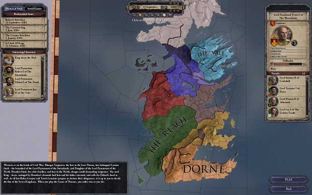 berzabat16's tweet photo. Hola, alguien por aquí tiene el mod de Canción de Hielo y Fuego para crusader kings 2? Cuando le doy a "Jugar" no corre el juego
Anybody has the A Song if Ice and Fire mod for Crusader Kings 2? I have installed it buy it doesn't run
#Paradox #Crusaderkings #ckII https://t.co/aqcciK3M9j