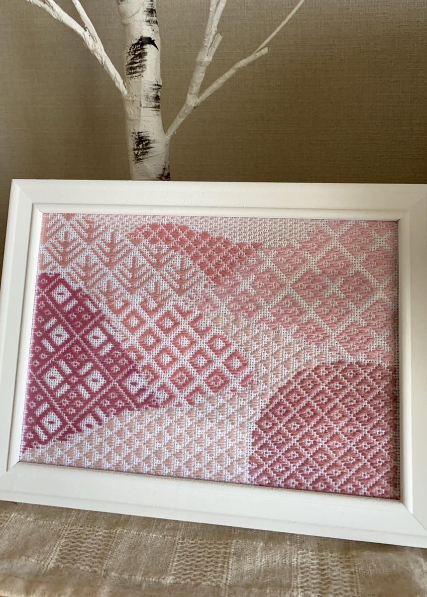 小畑ともえ ようやく満開が近づいた弘前の桜 でも今年は こぎんの桜で心を和ませましょう そらとぶこぎん こぎん こぎん刺し Twitter