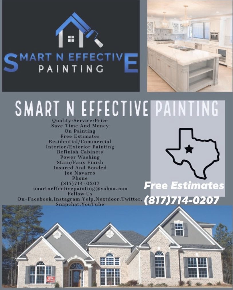 NEffective's tweet image. Smart N Effective Painting
We would like to give all our previous customers. A huge thank you for thinking of us in these crazy times and keeping us busy🙏And all our new customers thank you.Please fill free to give us a call to set up a estimate for your painting project.