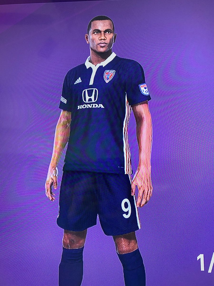 But since I started down this road with Miami and Tampa Bay, I figured I'd continue. So I made  @IndyEleven, too.With last year's home kit and about an 85% job on their brand new away whites.