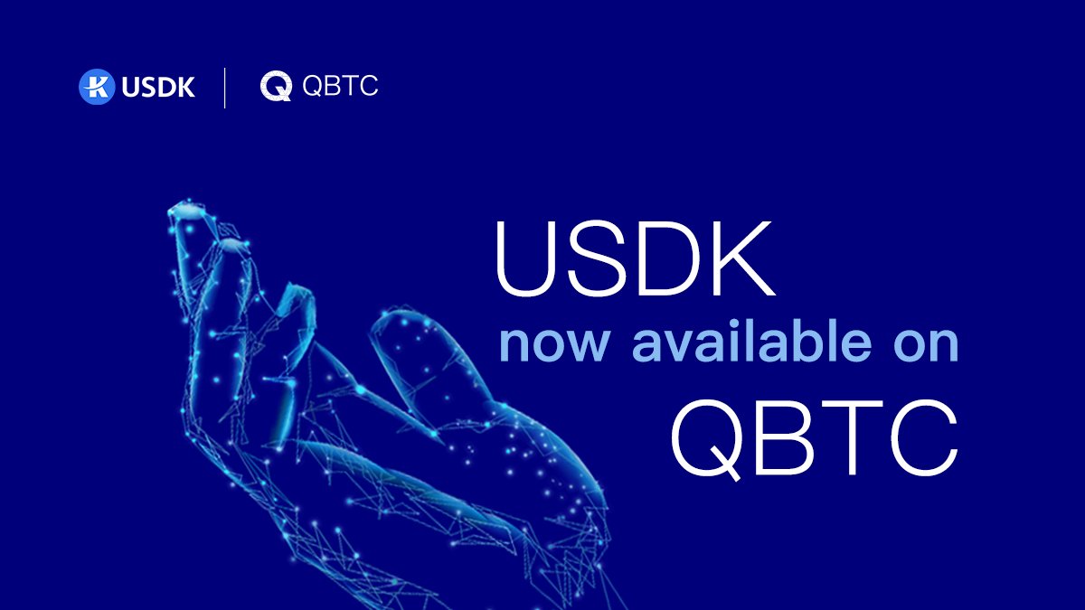OKLink's tweet photo. USDK now available on QBTC👏👏  
ETH/USDK 、USDT/USDK、BTC/USDK
Deposit Opens: 2020.04.23  10:00 (UTC+8)
Trading Opens: 2020.04.24  10:00 (UTC+8)
 @QBTC_platform #BTC #blockchain #cryptocurrency #cryto https://t.co/jPnbvCEbWd