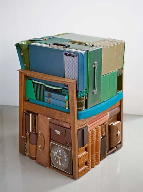 Michael Johansson's blocks of gubbins. Kinda like tetris tidying.