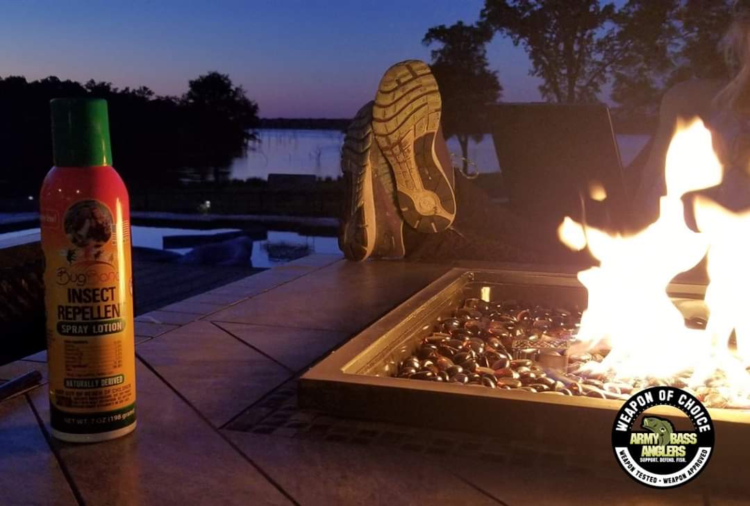 ArmyBassAnglers's tweet image. Bug Band has got ya covered after a hard day of fishing--HOOAH! #WeaponTested #WeaponApproved #WeaponOfChoice #BugBand @BugBand_EES

Be sure to secure yours this "Mosquito" season. 
bugband.net