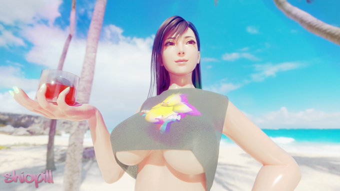 Tifa enjoying another beautiful day at Costa Del Sol. 😎☀️ Oh, and she's not wearing any bottoms. 😜
Full