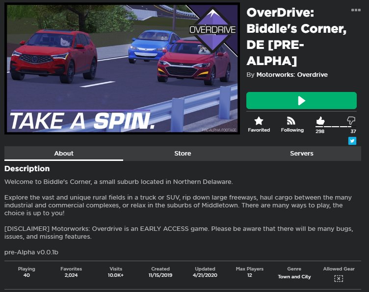 OverDrive ROBLOX tweet media