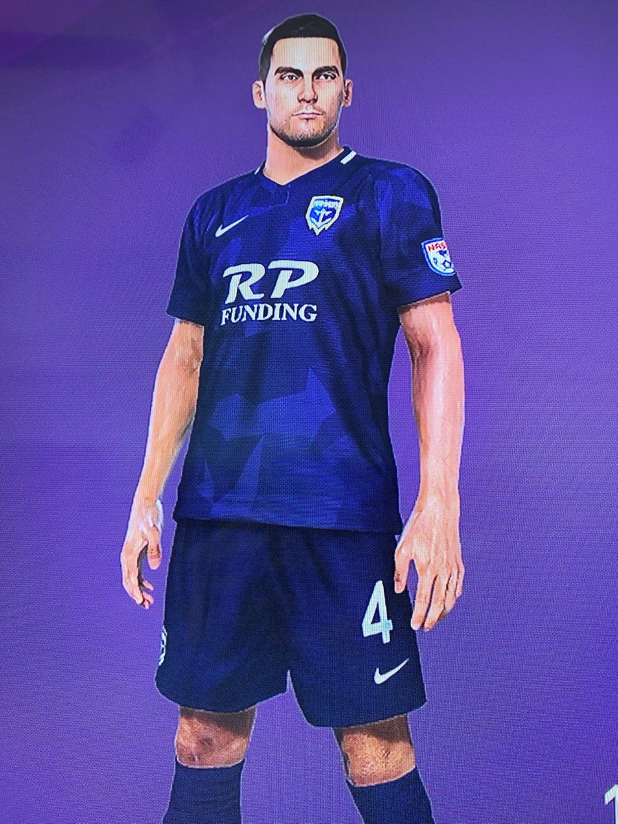 So I did  @JaxArmadaFC. And why not? Pro club, been in NPSL for the last few years. About to build a stadium and come back to the pro ranks... somewhere. Also helps they've worn the same stuff since 2018 and there's a template for it. 40/