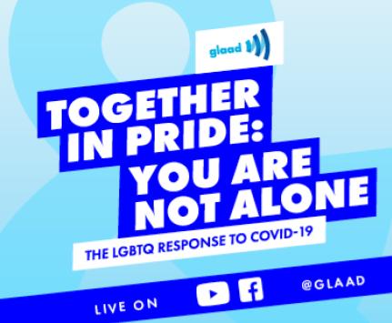 Join Q Center for Together in Pride: You Are Not Alone - the LGBTQ Response to COVID-19 bit.ly/3aq7kNC