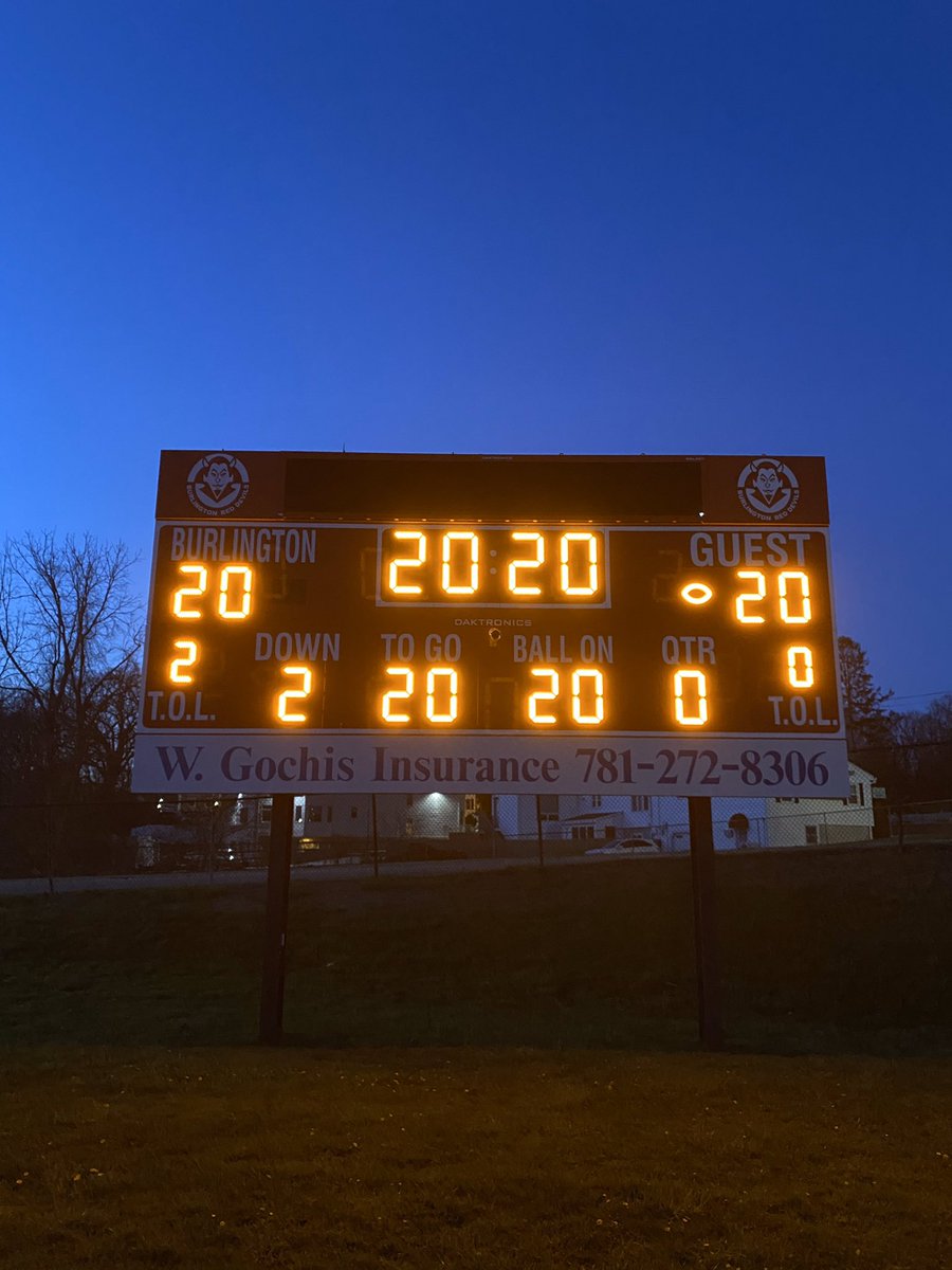 BHSRedDevils's tweet photo. For our Seniors and all spring athletes who are dealing with this tough time!!!  Scoreboards on for you all! Stay positive...this is just a chapter in your story...not the end @bhsprincipal @ericconti @patrickmlarkin https://t.co/zTgsDrhpQq