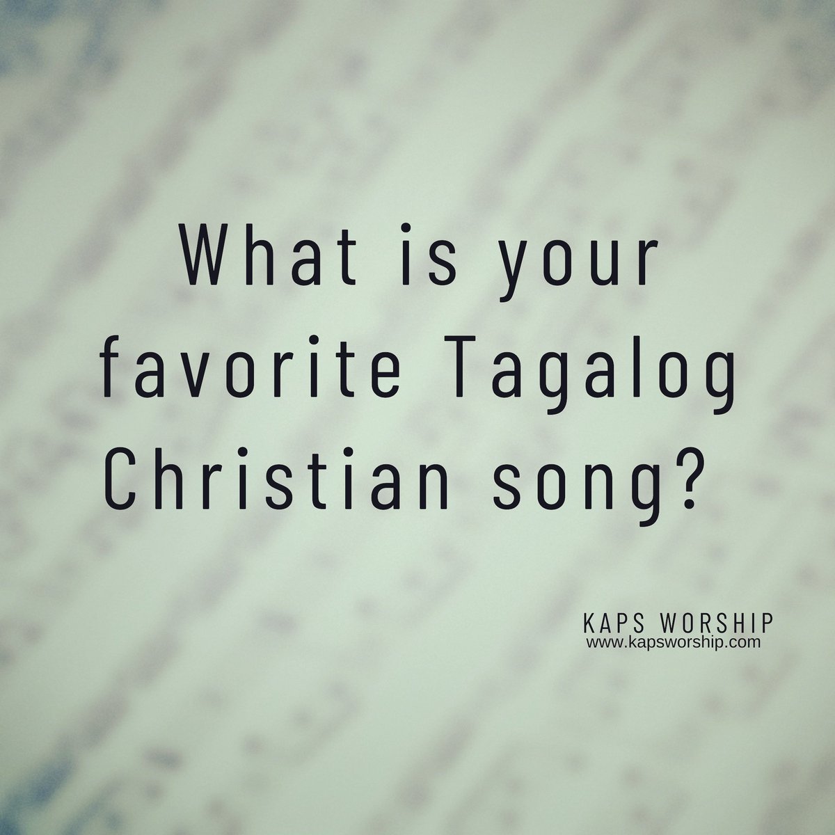 KapsWorship's tweet photo. Gantimpala Ko ng Musikatha
Ikaw? Anong Tagalog Christian song ang naging paborito mo o paborito mong inaawit para sa Panginoon at bakit?
#tagalogchristiansong #tagalogworshipsongs #filipinochristianmusic #worshipteam #musicteam #praiseandworshipteam https://t.co/6olnD9RhQ1