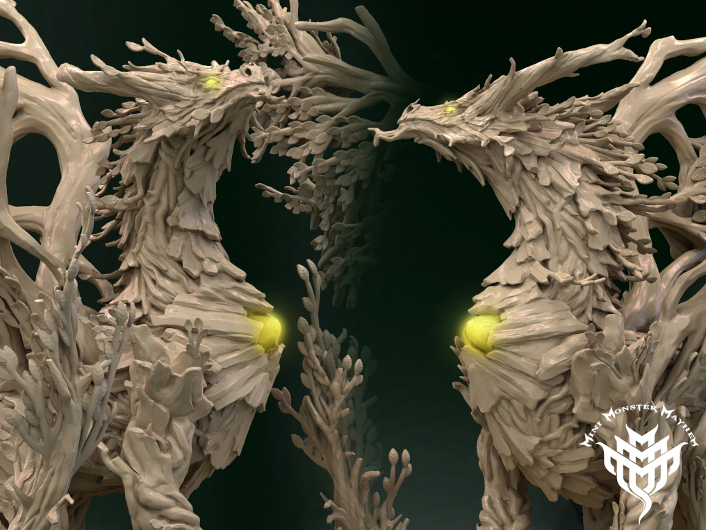 Forest dragon renders for Mays Patreon Release!