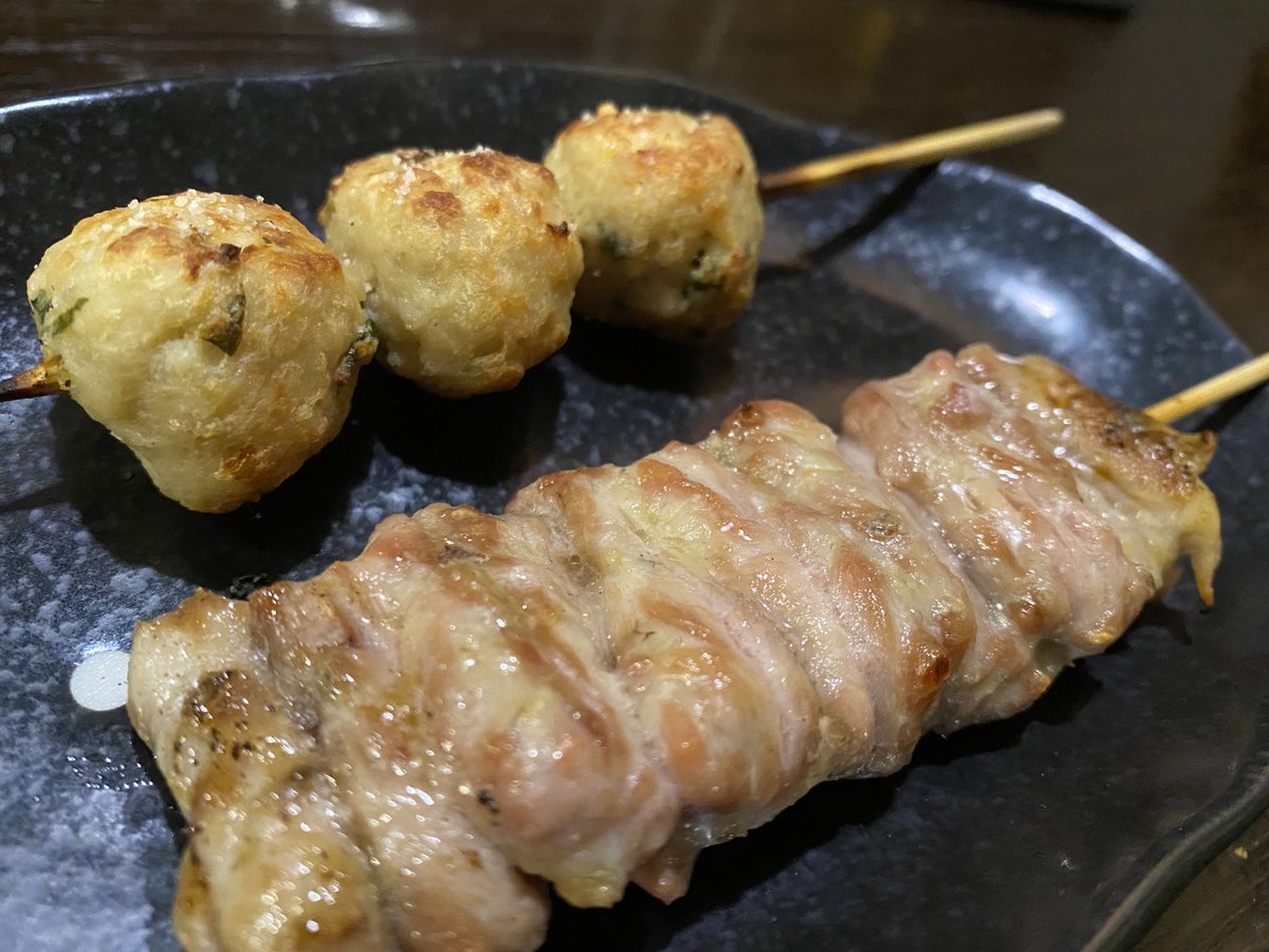 Noburock 旅の思い出 過日 福岡 熊本 大分 温泉 焼鳥酒家 風里 さん つくね 美味すぎ 山芋 使ってるでしょ せせり身 美味すぎ 砂ずりとか他の串も全部旨かった 焼きおにぎり茶漬けで胃を和ませて 焼鳥 おすすめ