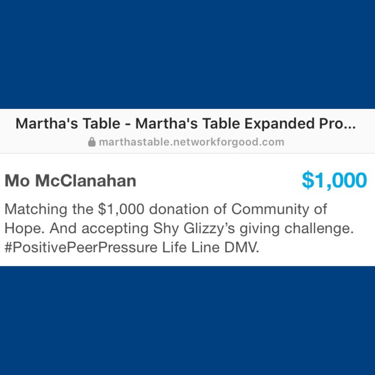Mo Betta (@betta_mo) on Twitter photo $10,000 donation from <a href="/ShyGlizzy/">Jefe</a> t <a href="/MarthasTableorg/">Martha's Table</a> I LOVE when artist GIVEBACK. $1,000 from <a href="/CmtyOfHope/">Cmty Of Hope AME</a> you know @revtonylee and the church are living up to their name. $1,000 from ALL OF US via LIFE LINE DMV... EVERYONE pitching in to assist others. Ya love to see it. 💪🏾❤️🙏🏾💯 $10,000 donation from <a href="/ShyGlizzy/">Jefe</a> t <a href="/MarthasTableorg/">Martha's Table</a> I LOVE when artist GIVEBACK. $1,000 from <a href="/CmtyOfHope/">Cmty Of Hope AME</a> you know @revtonylee and the church are living up to their name. $1,000 from ALL OF US via LIFE LINE DMV... EVERYONE pitching in to assist others. Ya love to see it. 💪🏾❤️🙏🏾💯