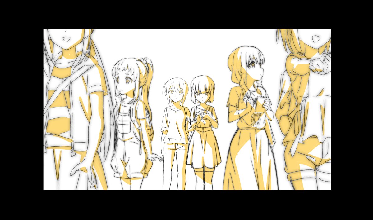 室田さん(@muromuromurota)から頂きました…!ご指名ありがとう…!!!
昔の自分の絵はどれもこそばゆいですね…。
次は大先輩の田中さん(@tanamasa0119)お願いしても宜しいでしょうか…?
お忙しいと思うのでスルーでも可です…。
#アニメーターでつなぐ輪