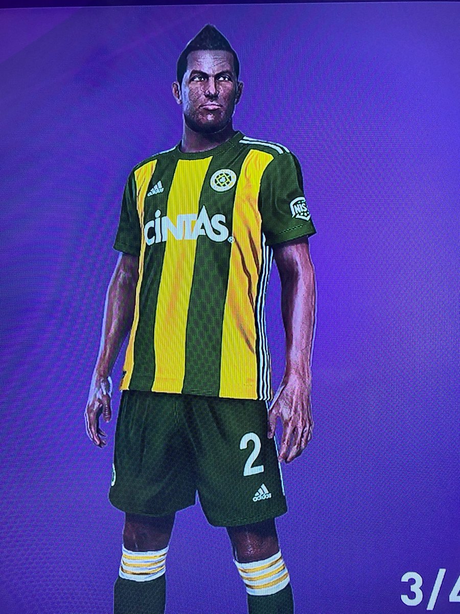 Oh, what's that you say? Those are pretty simple? And  @SavCloversFC was taking input on some future kits? Okay fine.I originally did green and gold in hoops but already did that with the Rowdies so did stripes for green and the burgundy in hoops, instead. Free idea. 64/