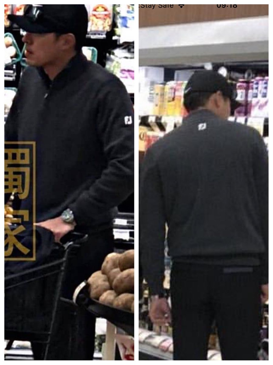 fernindy's tweet photo. Back to Jan 2019.
Dad.  Are you went to grocery when finished from played golf? 

Your shirt it’s mean for that!!  

#footjoygolfclothing #LAralph #binjincouple https://t.co/hYlYere2gL