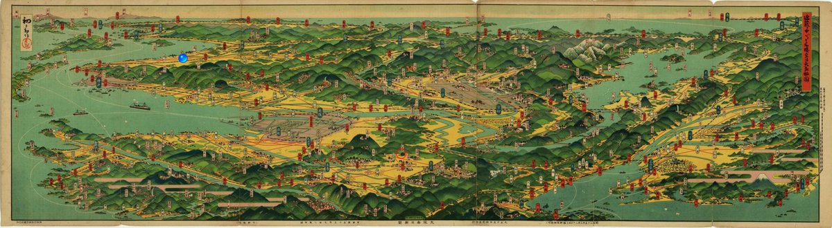 ট ইট র Kenken イラスト地図サイトのstrolyを見てると吉田初三郎という昭和初期の鳥瞰図絵師の地図を見つけた 関西の地図なのに遠くに樺太やウラジオや上海が描かれていて 地形がディフォルメされているところが面白い T Co 3khcmfdajf T ট ইট র Kenken イラスト地図サイトのstrolyを見てると吉田初三郎という昭和初期の鳥瞰図絵師の地図を見つけた 関西の地図なのに遠くに樺太やウラジオや上海が描かれていて 地形がディフォルメされているところが面白い T Co 3khcmfdajf T