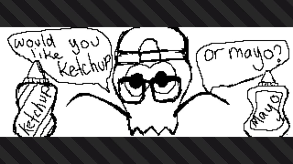 Sirenkitty99's tweet photo. #Splatoon2 #NintendoSwitch #Splatfest #KetchupVsMayo #CrustySean https://t.co/wDCfJLxkQe